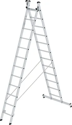 Produktbild von Guenzburger Steigtechnik MUNK 31224 Aluminium Multifunktionsleiter