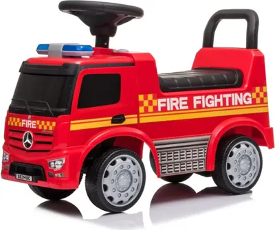 Obrázek produktu pro Mercedes Antos hasičské auto - pro děti od 1 do 3 let - červené