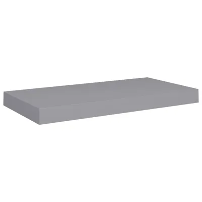 Produktbild von vidaXL Schweberegal Grau 50x23x3,8 cm MDF