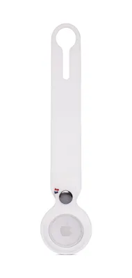 Obrázok produktu pre Ochranný kryt Decoded Silicone Airloop pre Apple AirTag, biely