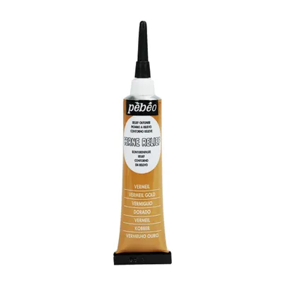 Image de Pebeo Cerne Relief Outliner 20 ml, Vermeilgold