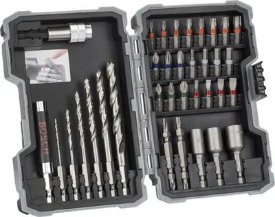 Produktbild von Bosch Bit- und Holzbohrer-Set 35tlg.