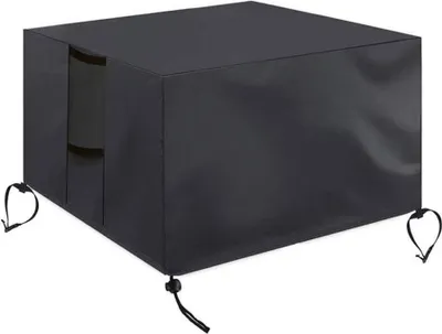 Produktbild von Abdeckung Gartenmöbel Wasserdicht, Winterfest Schutzhülle Gartenmöbel, 420D Oxford Plane für Gartentisch Möbelsets Terrassenmöbel, Rechteckig Tischabdeckung Gartenmöbel 180x120x74cm