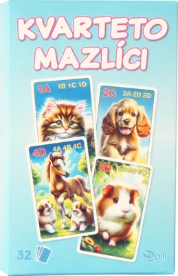 Image de Cartes Quartet Animaux de compagnie