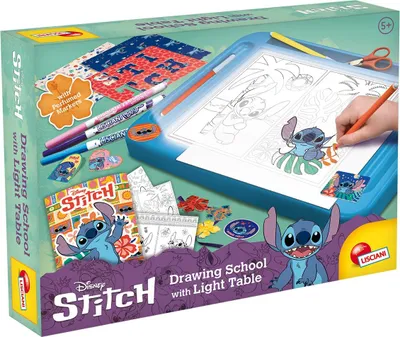 Immagine prodotto di Stitch: scuola di disegno interattiva con lavagna LED illuminata
