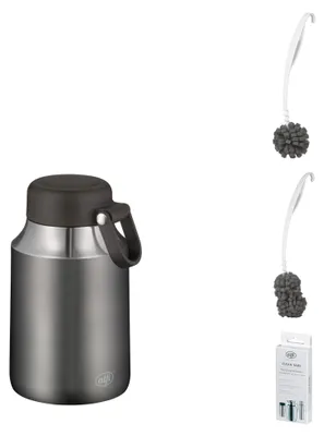 Zdjęcie produktu dla alfi CITY FOOD MUG Thermobecher – Vorteilsset mit Reinigungsbürste CLEAN FIX 30 cm
