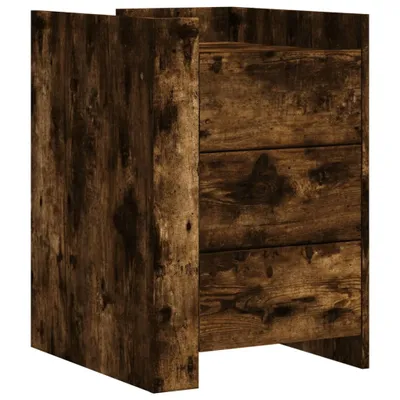 Produktbild von Nachttisch Räuchereiche 45x50x65 cm Holzwerkstoff