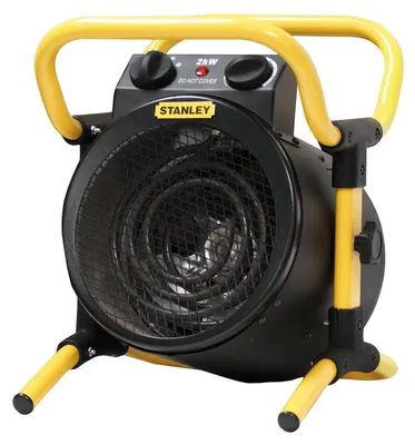 Immagine prodotto di Generatore riscaldatore aria calda elettrico Turbo Stanley con presa industriale 5000W