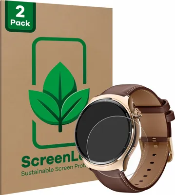 Produktbild von 2x ScreenLeaf Schutzfolie für Xiaomi Mibro Lite 3 Pro nachhaltiger Displayschutz Display Schutz Folie Klar Transparent