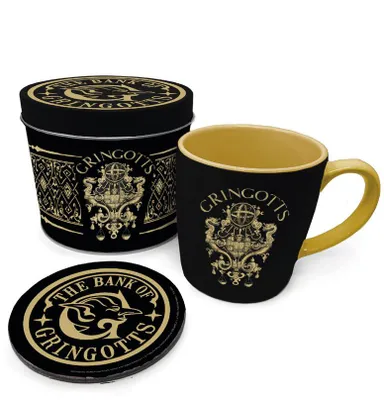 Obrázek produktu pro Pyramid International Harry Potter Hrnek s podšálkem Gringotts GP85470