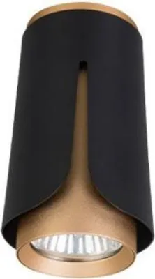 Obrázek produktu pro Povrchové svítidlo GU10 černé/zlaté (IK250B)