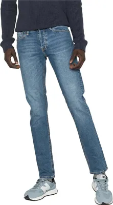 Immagine prodotto di Jack & Jones 12184473, jeans, adulto, blu, cotone, Spandex, non candeggiare, lavaggio delicato (30 °C)