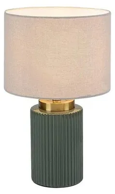 Image de Rabalux 74046 Lampes de table Glovy vert céramique E14