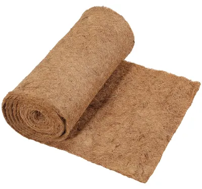 Produktbild von Ikodm Kokosmatte 0,5 x 5 m aus Kokosfaser, 1200 g/m², atmungsaktiv, Frostschutz und Unkrautschutz für Gartenpflanzen