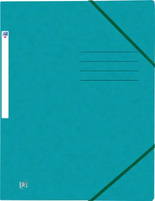 Produktbild von Oxford Oxford Eckspanner TOP FILE+ DIN A4 Karton aqua