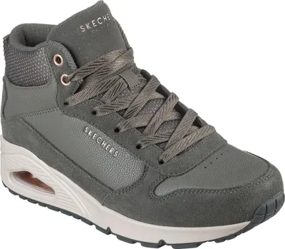 A single Skechers sneaker is shown against a white background.