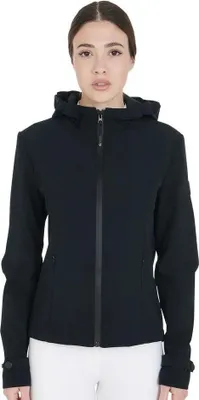 Produktbild von Equestro Technical Windproof Damenjacke Schwarz XL Damen Schwarz XL