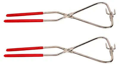 Produktbild von 2-teilige Tauchzange aus Edelstahl für Töpferarbeiten