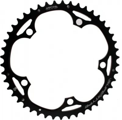 Produktbild von Miche CGSULB3046B00 Supertype Kettenblatt BCD 130SH außen 46 Zähne, 9/10-für Shimano, schwarz