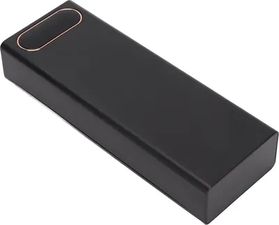Imagen del producto de Caja para batería externa DIY, 22,5 W, 20 compartimentos, - Cargador de batería, batería externa de carga rápida Micro-Tipo C con pantalla LCD, kit de carcasa para batería externa ()