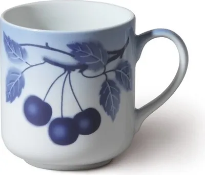 Produktbild von Thun 1794 Becher Kirsche, 390 ml, 4er-Set, Kirsche blau, Thun
