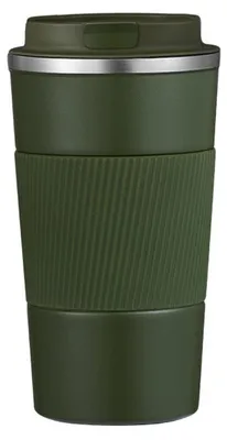 Isolierbecher aus Edelstahl, 510 ml, grün, doppelwandig