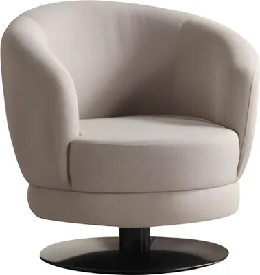 Produktbild von Design Fauteuil Relaxsessel Lesesessel Club Sessel Polstersessel Drehbar