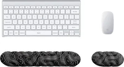 Image de INF Ensemble Repose-Poignets Clavier et Tapis de Souris Ergonomiques Multicolore3