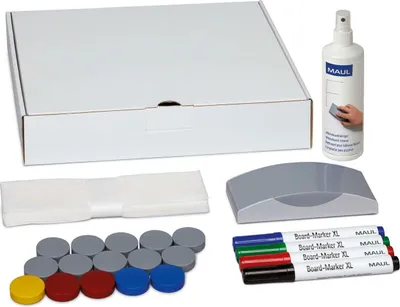 Productafbeelding van MAUL 6385909 Weißwandtafel Zubehör-Set, Karton, klein