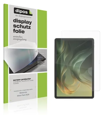 Produktbild von 2x Schutzfolie für Motorola Moto Pad 2026 matt Displayschutzfolie Folie Display Schutz dipos