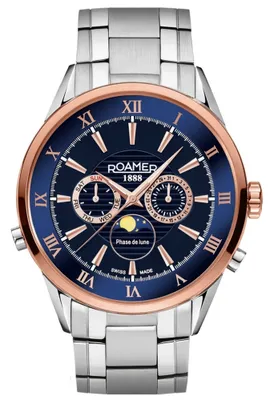 Produktbild von Roamer Herrenuhr Superior Moonphase 508821 47 43 50