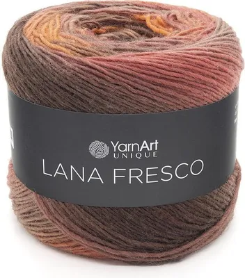 Produktbild von YarnArt Lana Fresco 8105 - Hochwertiges, weiches und warmes Garn aus 100% Wolle, 380m/100g, sportlich