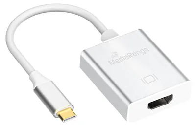 Image de MediaRange USB Type-C 3.1 auf HDMI converter, silver