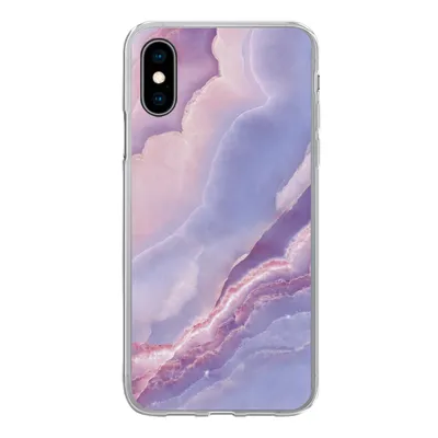 Produktbild von MuchoWow® Handyhülle Schutzhülle Hülle für iPhone X Kalkstein - Naturstein - Mineralien Silikon Softcase Handy Hülle - Handyhülle