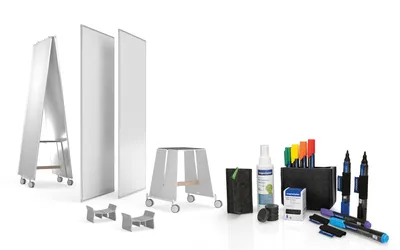 Produktbild von magnetoplan Whiteboard-Bundle 12412292 Small
