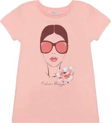 Obrázek produktu pro Dívčí tričko Fashion Blogger - růžová - 164