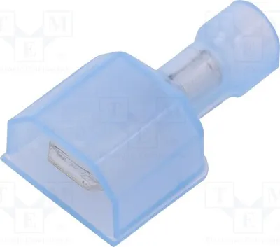 Immagine prodotto di 5x Connettore: piatto, per cavi, maschio, 6,3 mm, 0,8 mm, per cavi da 1,25 a 2 mm², codice articolo 3-520107-2, isolato
