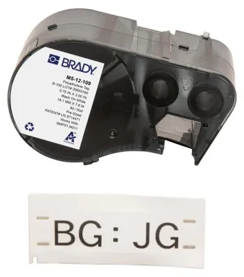 Immagine prodotto di Nastro adesivo in polietilene Brady per stampanti di etichette BMP51/BMP53/M511 - confezione da 80 etichette