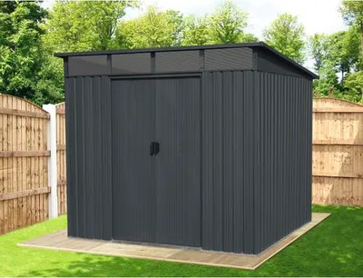 Produktbild von Gerätehaus mit Pultdach Skyligh 239 x 193 x 202 cm