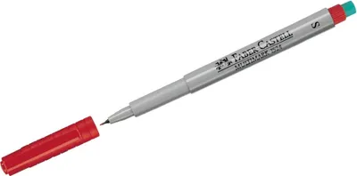 Produktbild von FABER-CASTELL NonPermanent Marker MULTIMARK S rot