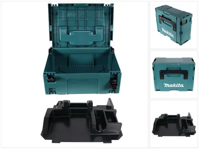 Produktbild von Makita MAKPAC 2 Systemkoffer - mit Einlage für BDA / DDA 351