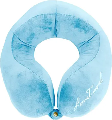 Obrázek produktu pro U Pillow Přenosný polštář na krk – nebesky modrý