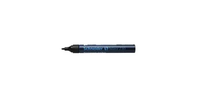 Produktbild von Schneider Schreibgeräte Maxx 230, Schwarz, Rundspitze, Schwarz, Aluminium, 1 mm, 3 mm