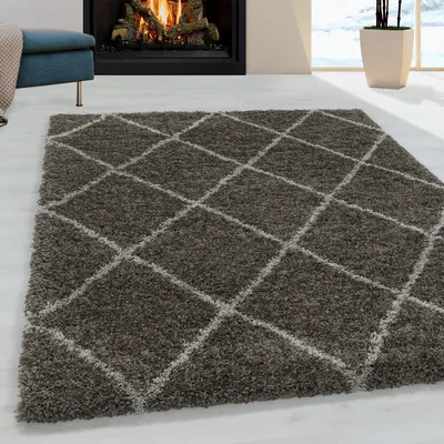 Image de Tapis ALVOR TAUPE 240 X 340cm rectangle
