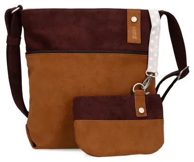 Produktbild von zwei Jana J10 - Schultertasche 29 cm (nubuk-cognac)