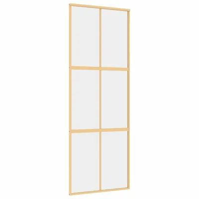 Produktbild von Schiebetür Golden 76x205 cm ESG-Klarglas und Aluminium