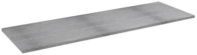 Obrázok produktu pre Pracovná doska Sapho CIRASA DTDL 131 x 1,8 x 46,5 cm, strieborná