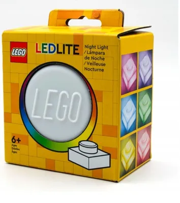 Produktbild von LEGO Small Silicone Night Light Brick, White, 1x1, LP50