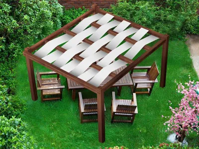 Produktbild von wasserdichter Pavillongurt 0,4 x 5 Grau