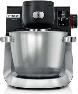 Produktbild von Bosch Serie 6 MUMS6ZS34 Küchenmaschine 1600 W 5,5 l Schwarz, Edelstahl